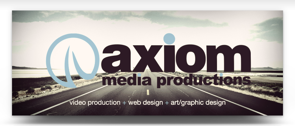 Axiom Media Productions Logo Floating Slide